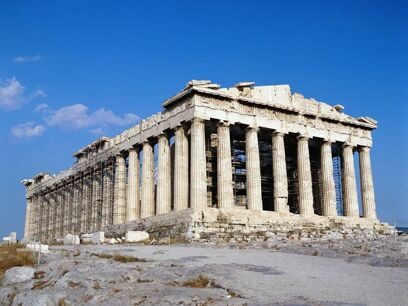 Акрополь и обзорная по г. Афины
